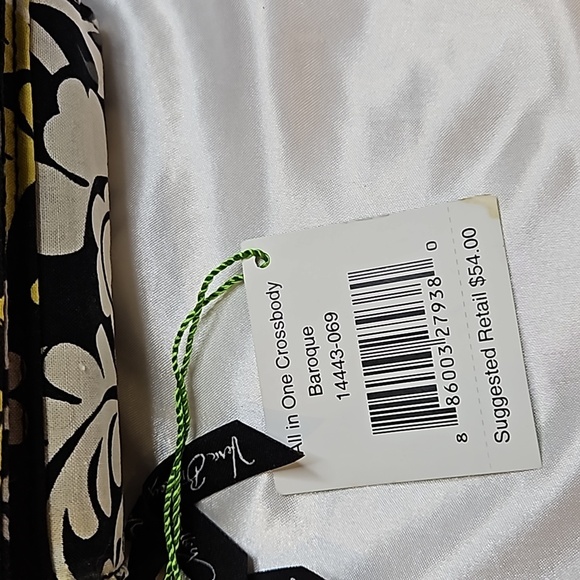 Vera Bradley Baroque All In One Crossbody NWT - Picture 8 of 8